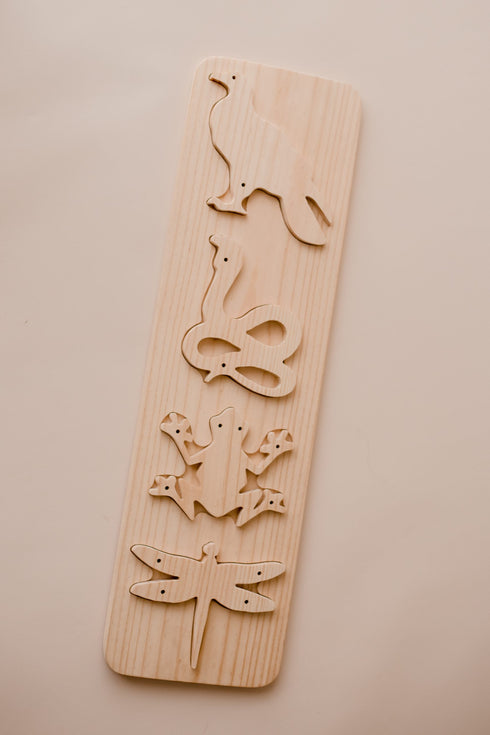 QTOYS - Food Chain Lacing Set